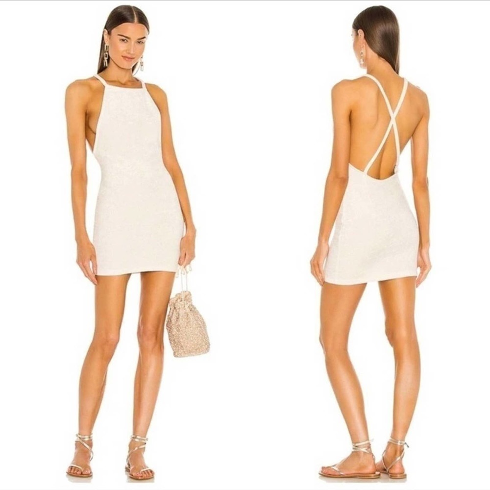 Revolve x Michael Costello Shiloh Terry Mini Dress